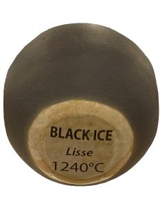 Porcelaine noire lisse BLACK ICE I SIO-2 2