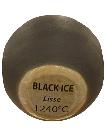 PORCELAINE NOIRE LISSE - BLACK ICE