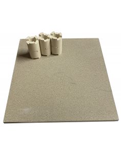 KIT D'ENFOURNEMENT DP30(3 PLAQUES 270X270 ET 12 QUILLES ENCASTRABLES)