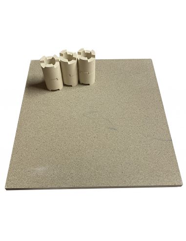 KIT D'ENFOURNEMENT DP30(3 PLAQUES 270X270 ET 12 QUILLES ENCASTRABLES)