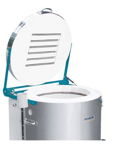 FOUR ROHDE TE 200 MCC+ 400V 1320°C / CHAUFFAGE COUVERCLE