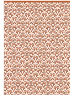 DECALCOMANIE CLAIR DE LUNE ROUGE A4 - TL113
