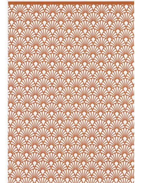 DECALCOMANIE CLAIR DE LUNE ROUGE A4 - TL113