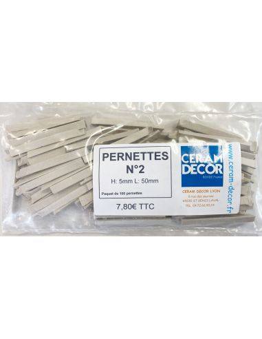 Paquet de 100 pernettes N°2