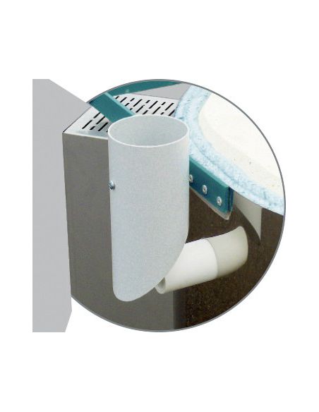 TUBE CERAMIC SORTIE CHEMINEE POUR FOUR VERTICAUX ROHDE 