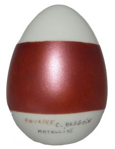 Pigment métallisé pourpre | CATHERINE BERGOIN