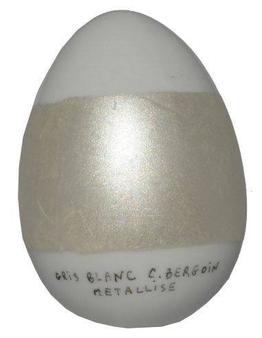 Pigment métallisé gris blanc | CATHERINE BERGOIN