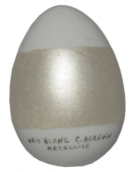 Pigment métallisé gris blanc | CATHERINE BERGOIN