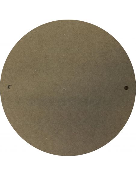 RONDEAU BOIS DIAM 30 CM - 2 TROUS ENTRAXE 25.4 CM