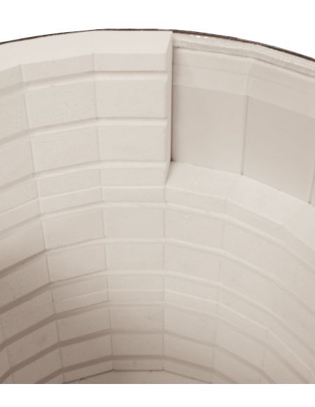 Isolation deux couches en briques légères, avec isolation arrière économe en énergie harmonisée avec la température maximale