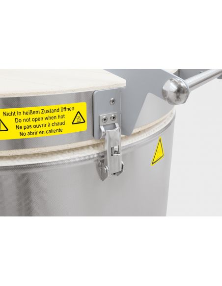 Couvercle à fermeture rapide, réglable pouvant être cadenassé