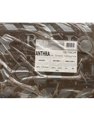 Grès anthracite à chamotte fine ANTHRA I RAOULT...