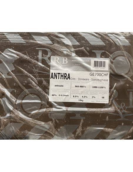 Grès anthracite à chamotte fine ANTHRA I RAOULT & BECK
