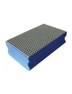 BLOC-EPONGE ABRASIF DIAMANT BLEU - GRAIN 1800