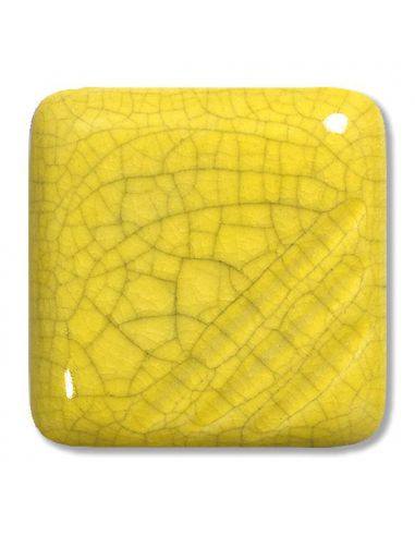 Email liquide unis Jaune craquelé FG1055 |...