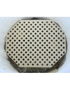 Plaque réfractaire perforée petit modèle 2