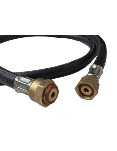 TUYAU FLEXIBLE POUR RACCORDER BRULEUR AU MANO