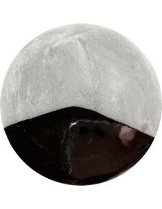 sur faïence blanche