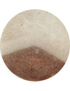 Sur faïence blanche