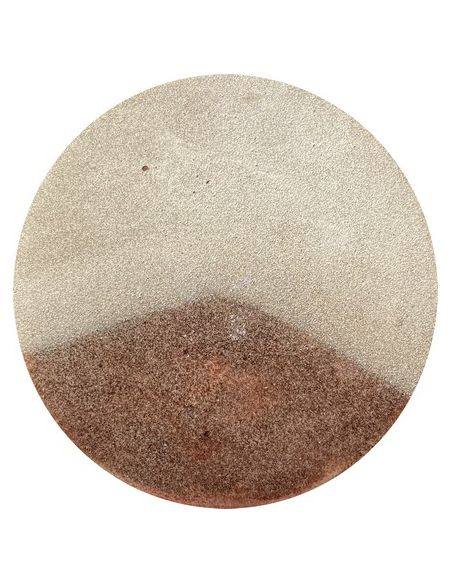 Sur faïence blanche