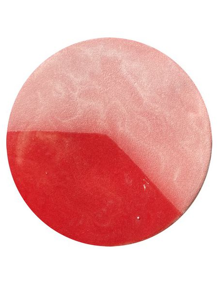 Sur faïence blanche