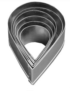 LOT DE 6 EMPORTE-PIECES GOUTES