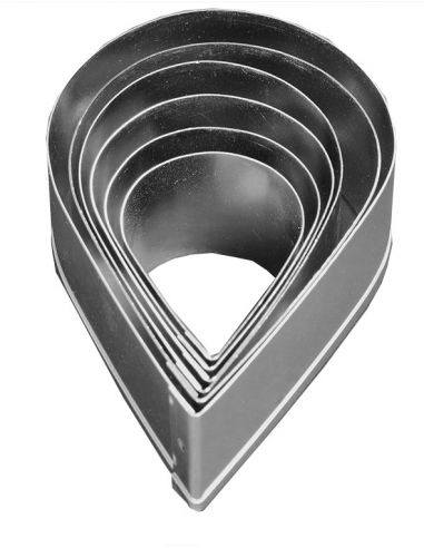 LOT DE 6 EMPORTE-PIECES GOUTES