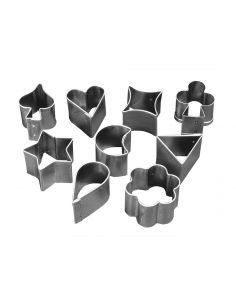 LOT DE 9 EMPORTE-PIECES FORMES VARIEES