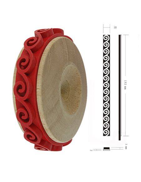 ROULEAU A TEXTURER POUR FRISE n°04