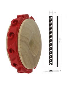 ROULEAU A TEXTURER POUR FRISE n°08