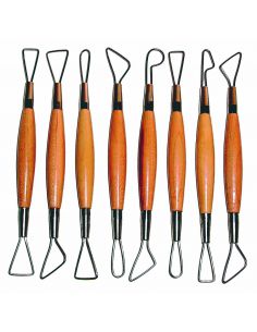 KIT DE 8 MIRETTES LAITON C02 FIL ROND