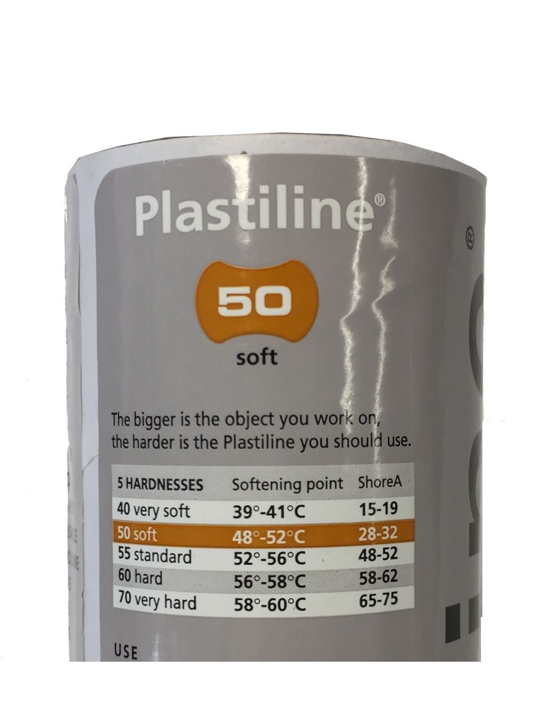 Plastiline ivoire 5KG 50 souple