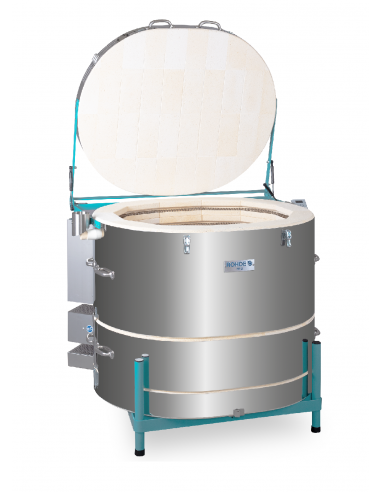 Four vertical TE300S 1320 °C | ROHDE