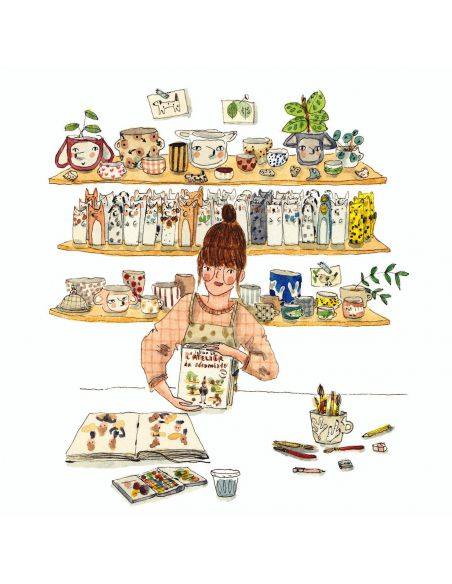 Livre "L'aterlier du céramiste" de Solenn Larnicol