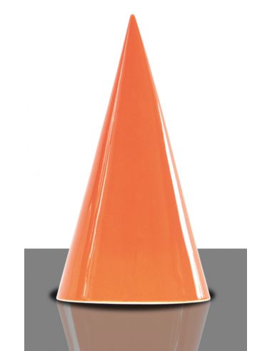 Email orange brillant pour grès et porcelaine...