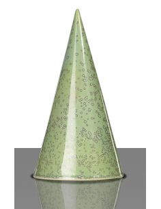 Email vert cristal à effets brillant pour grès et...