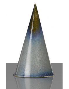 Email bleu glacier semi-brillant pour grès et porcelaine...