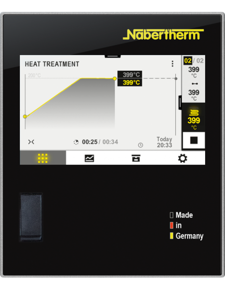 Four vertical TOP140-R 1320°C | NABERTHERM