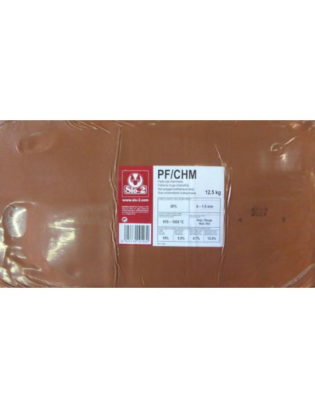 Faïence rouge à chamotte moyenne PFCHM I SIO-2