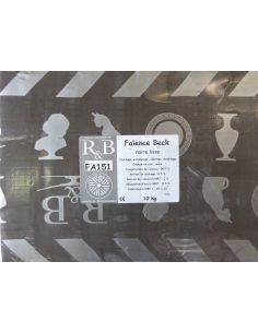 Faïence noire lisse qualité BECK I RAOULT & BECK
