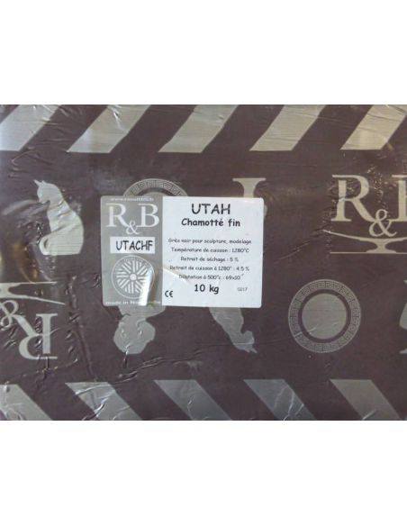 Grès noir à chamotte fine UTAH I RAOULT & BECK