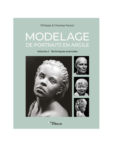 Livre "Modelage de portraits en argile volume...