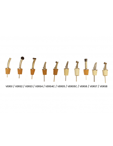 BEC VERSEUR INOX LIEGE NATUREL ET BOUCHON...