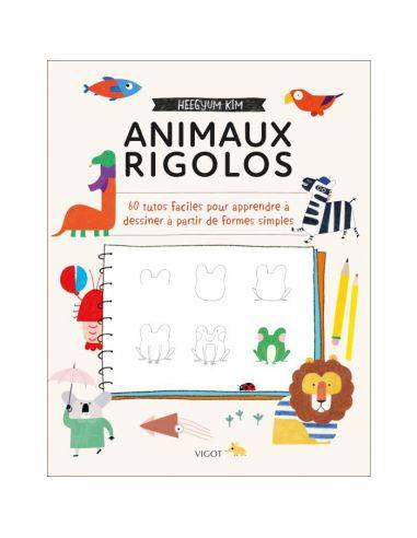 Livre "Animaux rigolos" de Kim Heegyum