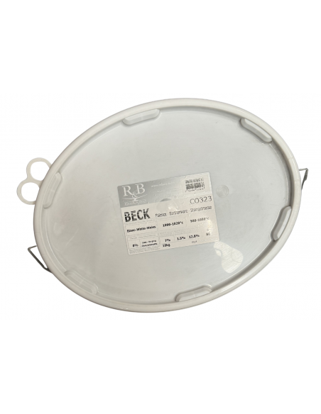 Faïence blanche coulage liquide BECK I RAOULT & BECK
