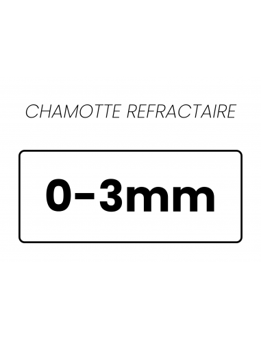 CHAMOTTE REFRACTAIRE GROSSE