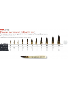 Pinceaux Léonard série 297GB