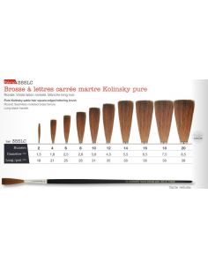 Pinceaux Léonard série 355LC