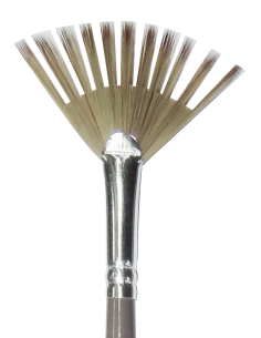 Pinceaux Léonard   créatif éventail dentelé 50ED 2