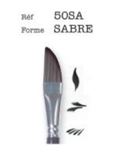 Pinceaux Léonard créatif sabre 50SA